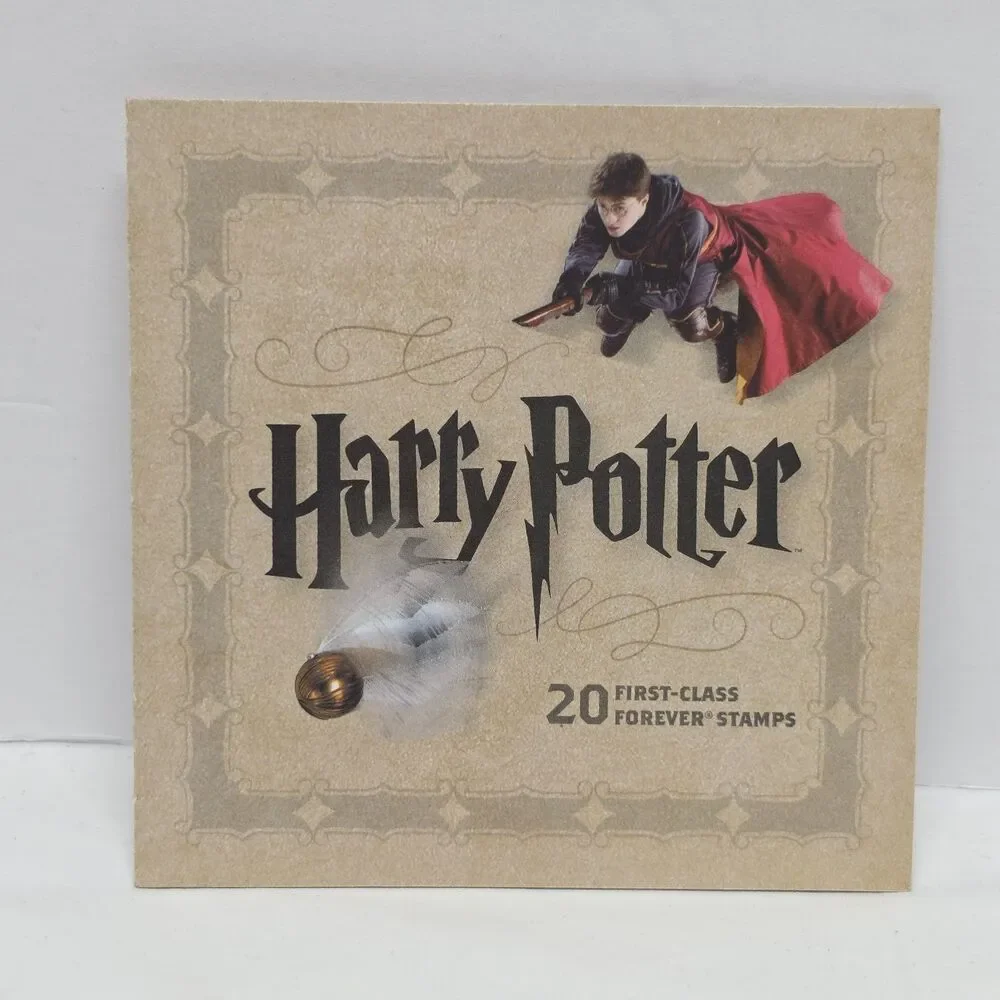 2013 Harry Potter USPS Complete Booklet with 20 Forever Stamps
